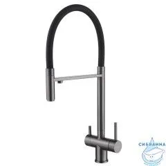 Смеситель для кухни Abber Wasser Kreis AF81141NG (никель)