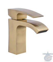 Смеситель для раковины Gappo G1007-4 (без донного клапана) (бронза)