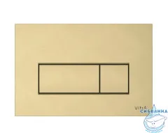  Кнопка смыва VitrA Root Square 740-2325 шлифованное золото 
