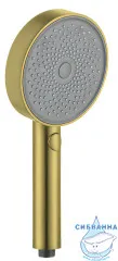 Ручной душ Allen Brau Priority 3 режима 330526 (брашированное золото)