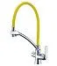 Смеситель для кухни с подключением фильтра Lemark Comfort LM3070C-Yellow