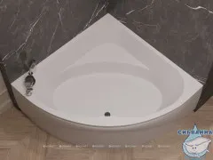 Акриловая ванна Aquanet Vista 150x150 с каркасом