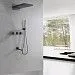 Душевая система Abber Daheim 230 1 режим AF8253NG (никель)