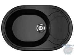 Кухонная мойка Ulgran U-610 78 черный