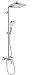 Душевая система Hansgrohe Crometta E 240 1jet Showerpipe 27284000