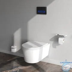 Унитаз подвесной AM.PM Func C8F1701SC с сиденьем Soft Close (микролифт)