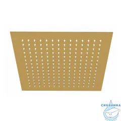 Верхний душ Wasserkraft 30 см 1 режим A260 (матовое золото)