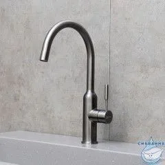 Смеситель для кухни Lemark Expert LM5079GMN (графит)