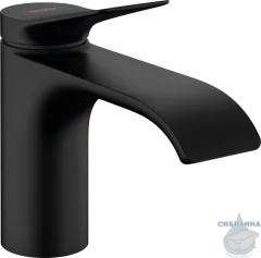 Смеситель для раковины Hansgrohe Vivenis 75010670 (с донным клапаном) (черный матовый)
