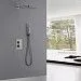 Душевая система Abber Daheim 250 1 режим AF8251NG (никель)