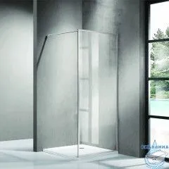 Walk-in Azario Richmond 90 профиль серебро, стекло прозрачное AZ-NAG6310 900	