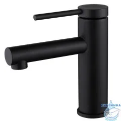 Смеситель для раковины Abber Emotion AF8810B (черный матовый)