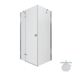 Душевое ограждение Тритон Брава 120x80 профиль хром, стекло прозрачное Щ0000054195 (без поддона)
