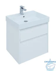  Тумба под раковину Aquanet Nova Lite 60 242575 белый глянец