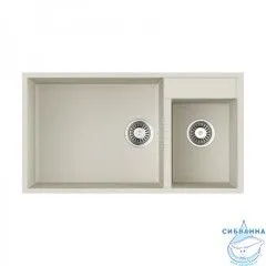 Кухонная мойка Omoikiri Tedori 85-2-U-WH 4993943