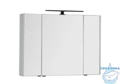 Шкаф-зеркало Aquanet Латина 100 белый 179636