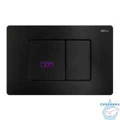 Кнопка смыва Abber AC0122SMB (черный матовый)