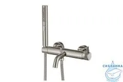 Смеситель для ванны Allen Brau Priority 323723 (никель)
