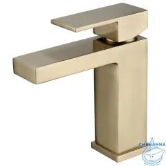 Смеситель для раковины Abber Daheim AF8210 (без донного клапана) (золото)
