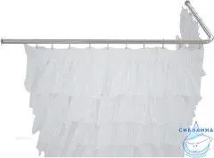 Карниз Aquanet Г-образный 90х90