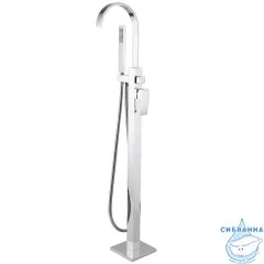 Смеситель для для ванны напольный Abber Wasserfall AF8615 (хром)
