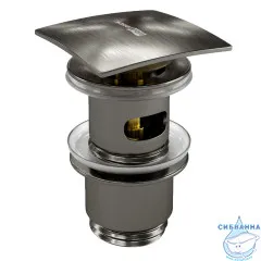 Донный клапан для раковины Wasserkraft A167 (оружейная сталь)
