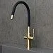 Смеситель для кухни Lemark Expert LM5083LGN-Black (золото/черный)