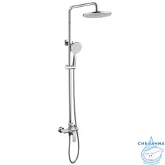 Душевая система Abber Weiss Insel 250 1 режим AF8020 (хром)