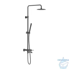 Душевая система Damixa Scandinavian Pure 936740300 (черный матовый)