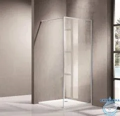 Walk-in Azario Richmond 80 профиль серебро, стекло прозрачное AZ-NAG6310 800