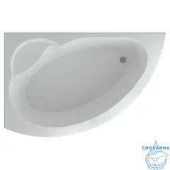 Акриловая ванна Aquatek Аякс  2 L 170х110 с каркасом
