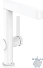 Смеситель для раковины Hansgrohe Finoris 76060700 (с донным клапаном) (белый)