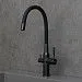 Смеситель для кухни Lemark Expert LM5083BL-Black (черный матовый)