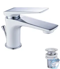 Смеситель для раковины Lemark Allegro LM5906CW (с донным клапаном)