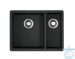 Кухонная мойка Omoikiri Kata 55-2-U-BL черный 4993389