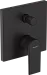 Встраиваемый смеситель для ванны Hansgrohe Vernis Shape 71468670 (черный матовый)