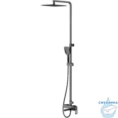 Душевая система Gappo G2417-9 260 1 режим (оружейная сталь)
