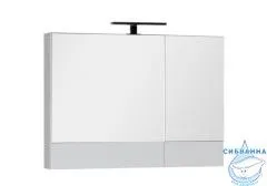 Шкаф-зеркало Aquanet Нота 90 белый 165371