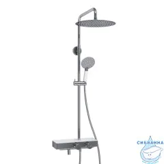 Душевая система Wasserkraft 300 1 режим A113.116.058.CH Thermo (хром/белый)