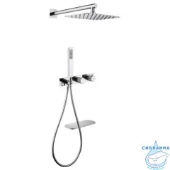 Душевая система Abber Rund AF8750 300 1 режим (хром)