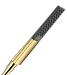 Ручной душ Hansgrohe Rainfinity Baton 130 1 режим 26867990 (черный/золото/