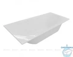 Ванна из искусственного мрамора Aquanet Lotos Stone 170x75 (тонкий бортик)