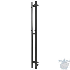 Полотенцесушитель электрический Grois Orso GR-13411х120 (черный матовый)