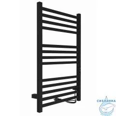 Полотенцесушитель электрический Toni Arti Asti pulsante 13П 500x1000 черный матовый