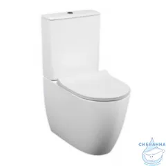 Унитаз напольный безободковый Vitra Sento (с бачком и сиденьем Soft Close (микролифт) ) 9830B003-7203