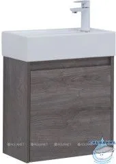 Тумба Aquanet Nova Lite 50 с раковиной Counter 50 дуб рошелье