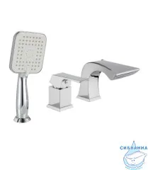 Смеситель для ванны на борт Lemark Unit LM4545C с душевым гарнитуром