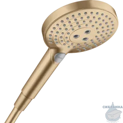 Ручной душ Hansgrohe Raidance Select S 3 режимa 26530140 (шлифованная бронза)