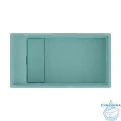 Кухонная мойка Omoikiri Kinaru 86-U/I azur blue 4993028