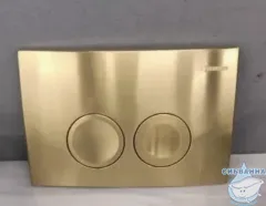 Кнопка смыва Geberit Delta 21 115.125.GM.5 золото матовое